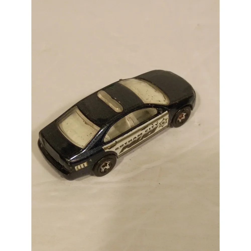 Hot Wheels Ford Fusion Gotham City Police Car GCPD Batman DC Comics Black White
